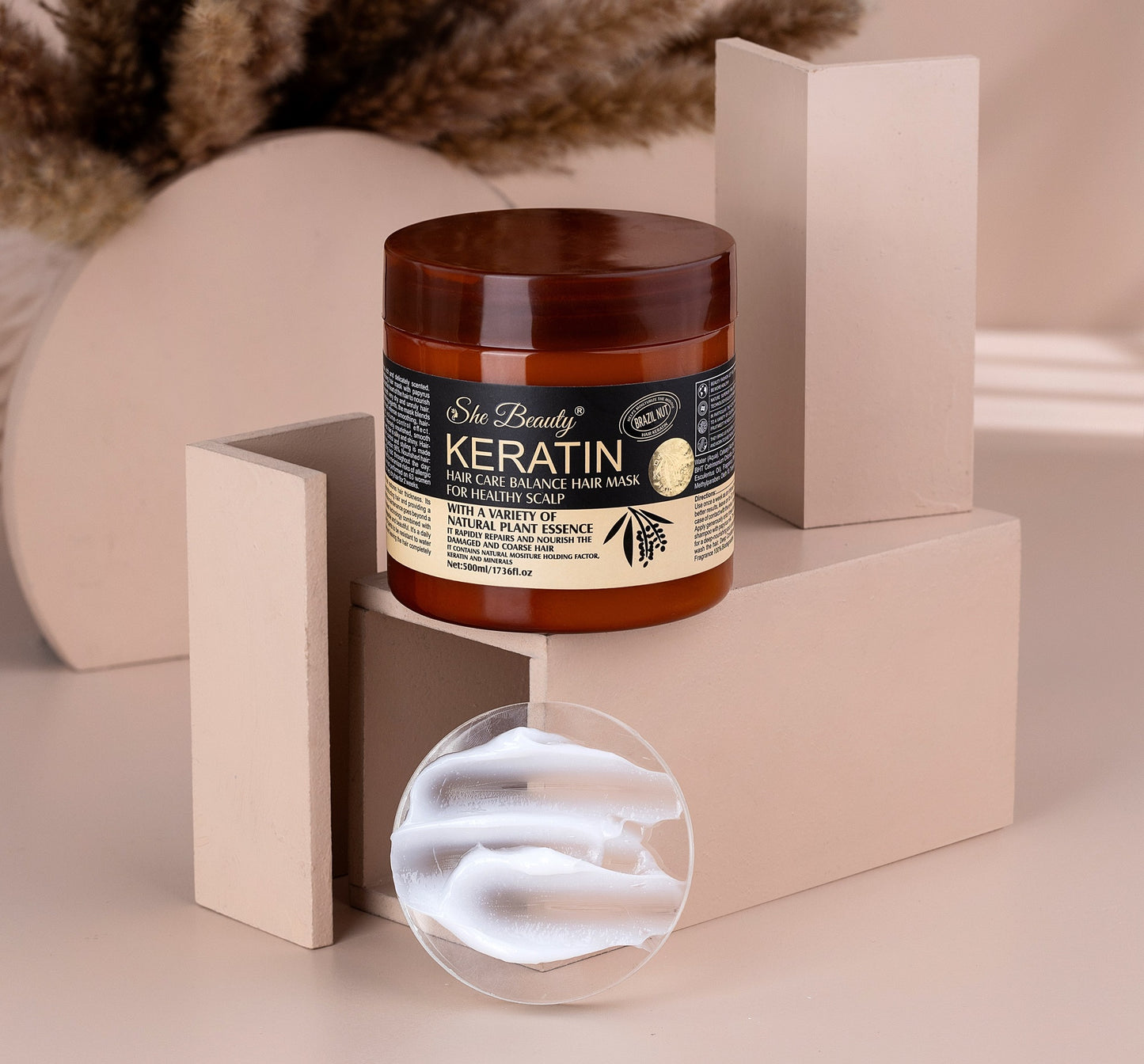 Keratin Hair Care Balance Hair Mask & Treatment For Healthy Scalp 500 ML