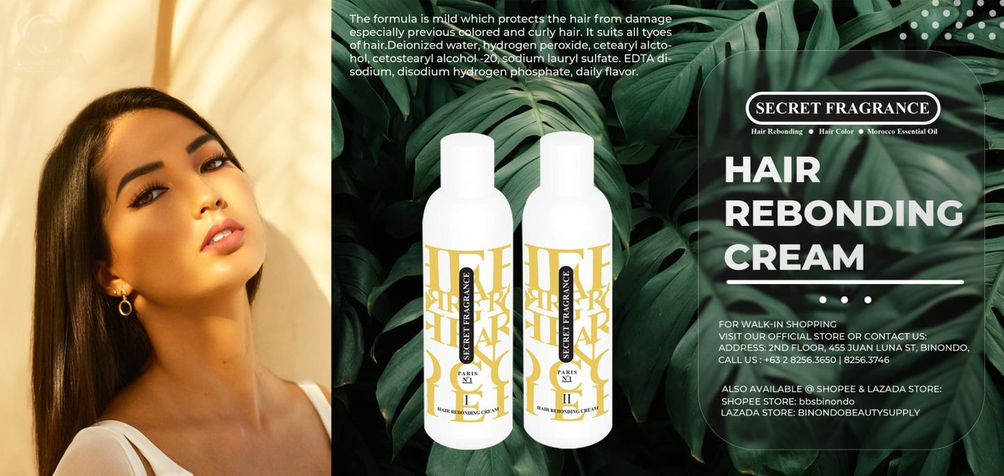 Secret Fragrance Hair Rebonding Cream 2x900ml
