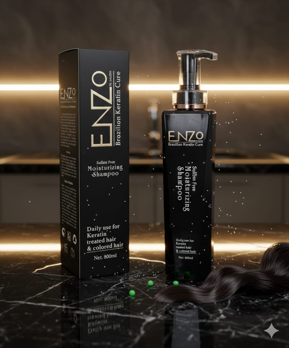 Enzo Sulfate-free Keratin Shampoo 800ml
