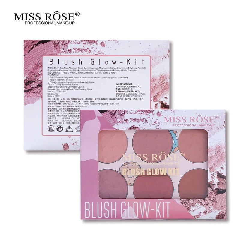 Missrose 6 Color Blush Palette