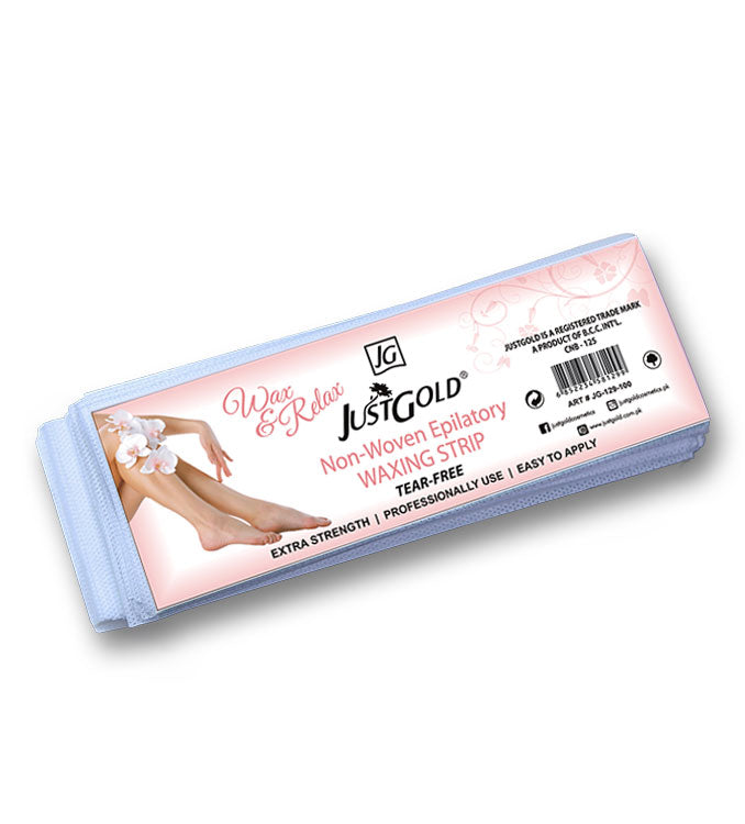 Just Gold Waxing Paper Strips