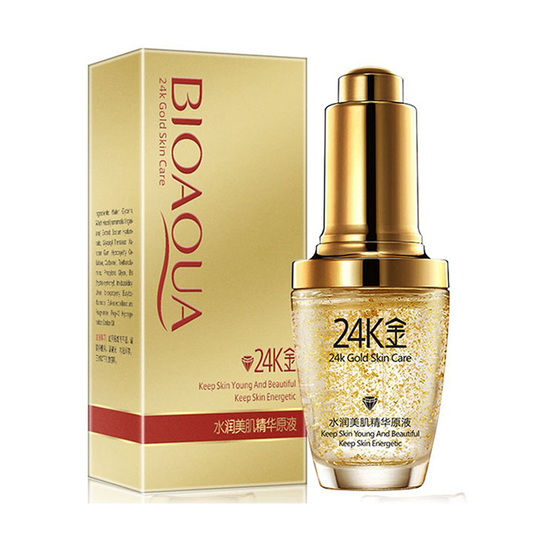 Bioaqua 24k Gold Face Serum with Hyaluronic Acid & Collagen 30ml