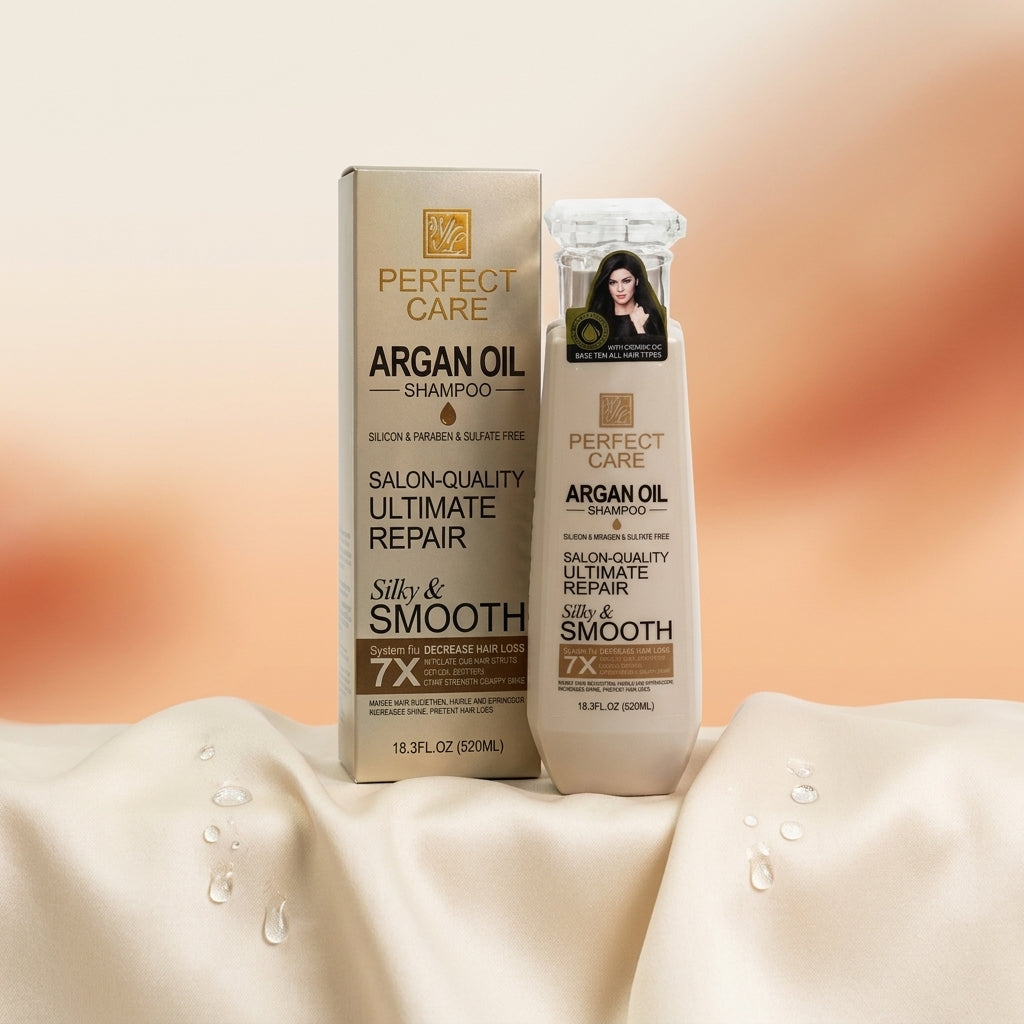 AI shoot - wokali-perfect-care-argan-oil-shampoo