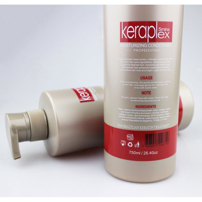 BK Keraplex Caviar Brazilian Keratin Hair Straightening Treatment 3x800ml