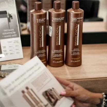 Brasil Cacau Brazilian Keratin Treatment Kit 3x1000ml