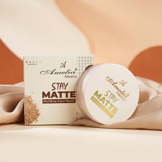 AI shoot - amelia-advance-matifying-loose-powder