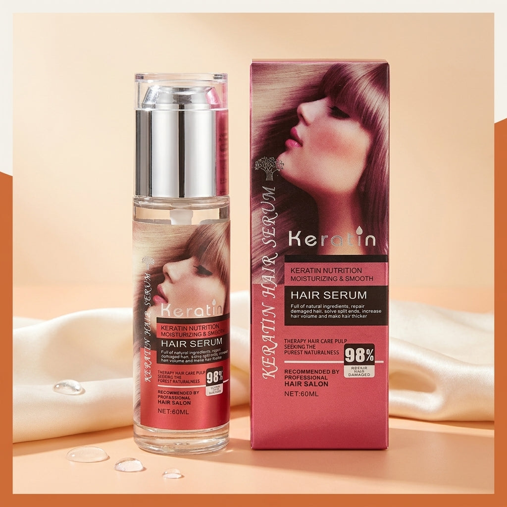 AI shoot - keratin-argan-oil-hair-serum-80ml