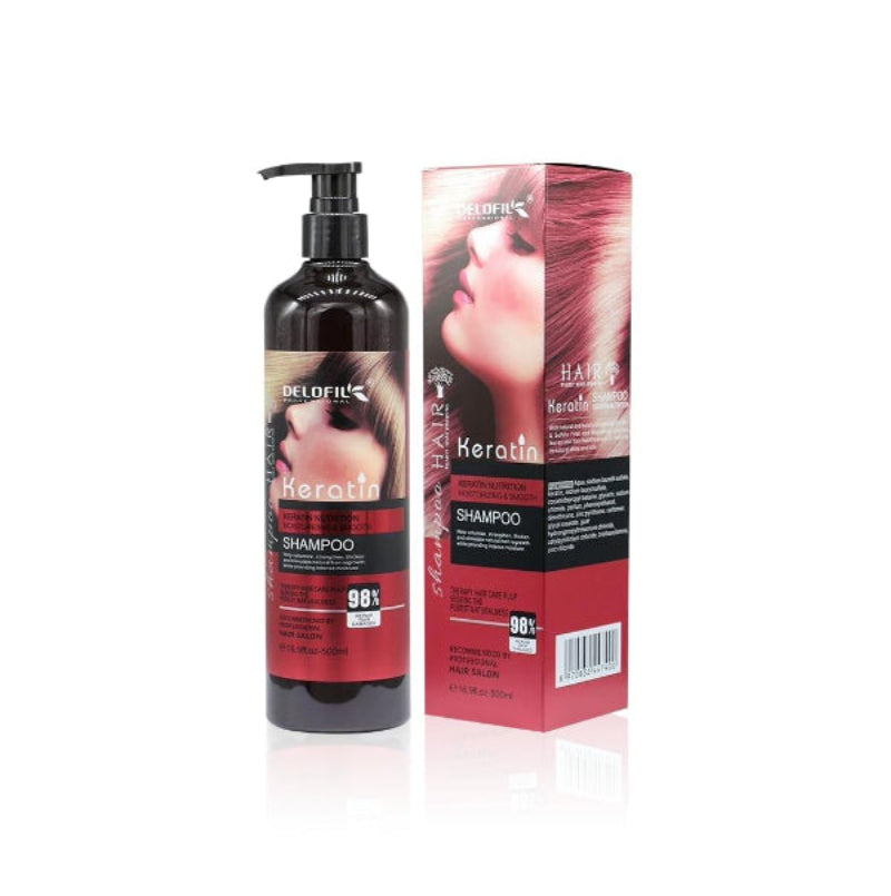 Keratin Nutrition Smooth Hair Shampoo for Hair Fall & Breakage 900ml