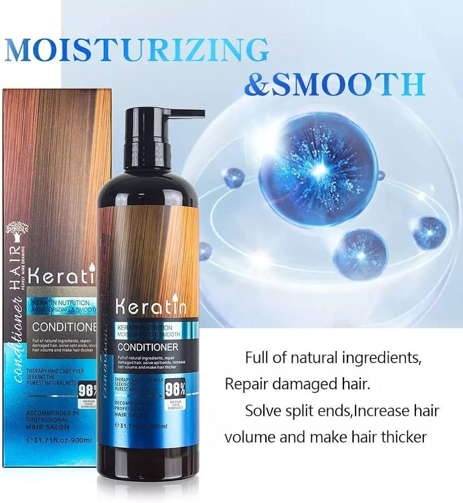 Keratin Nutrition Moisturizing and Smooth Shampoo 900ml