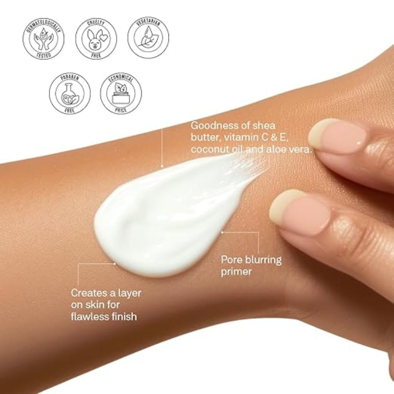 Flicka Silk Touch - 3 in 1 Moisturizer, Primer & Sunscreen for Face