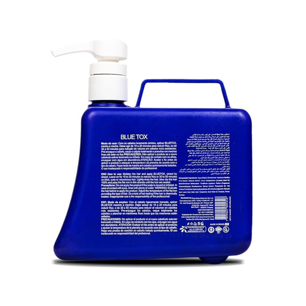 Floractive Blue Tox Hair Botox Taninoplastia Straightening Shine Hair 1kg