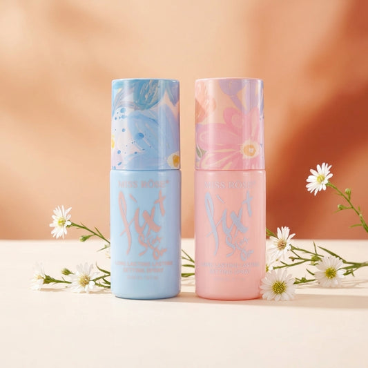 AI shoot - miss-rose-fixt-stay-over-setting-spray