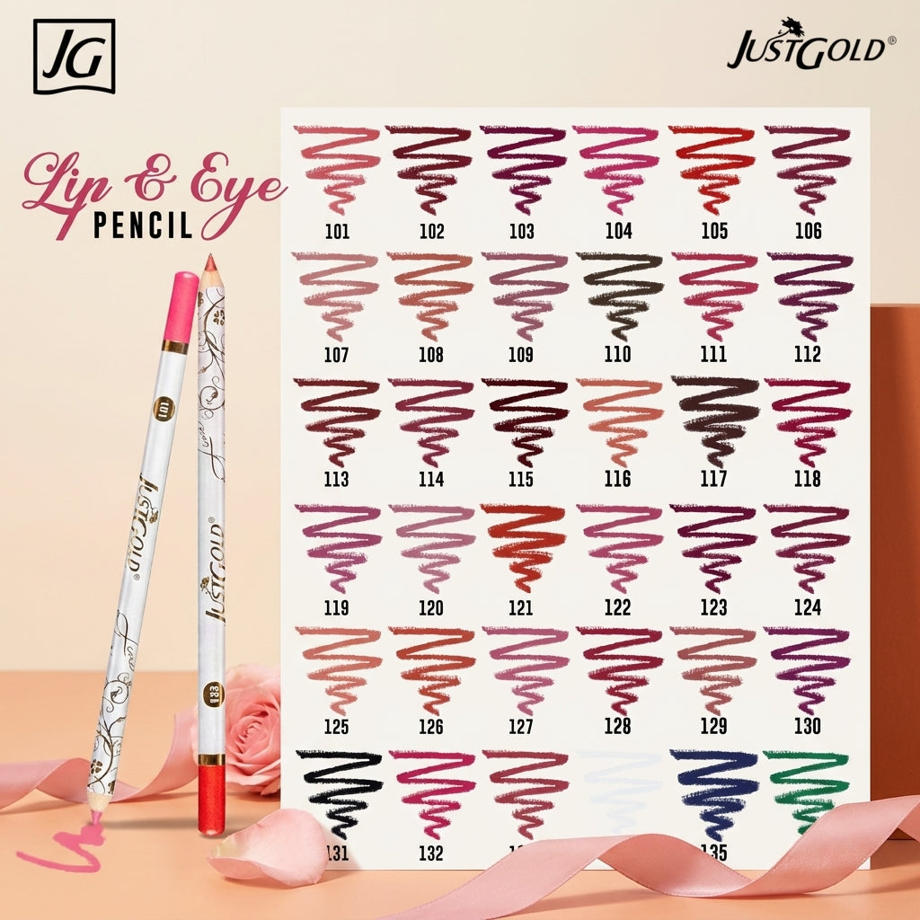AI shoot - just-gold-lip-eye-line-maker-pencil