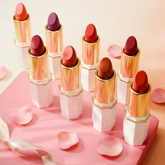 AI shoot - just-gold-semi-glow-lipstick