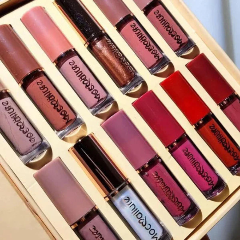 Mocallure - Creamy Matte Lip Gloss Set of 12