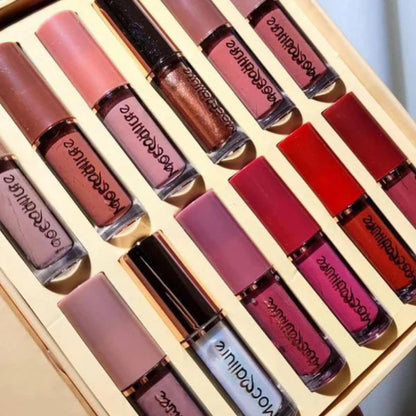 Mocallure - Creamy Matte Lip Gloss Set of 12