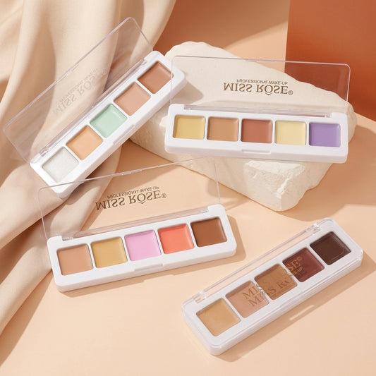 AI shoot - missrose-all-round-conceal-palette-5-color