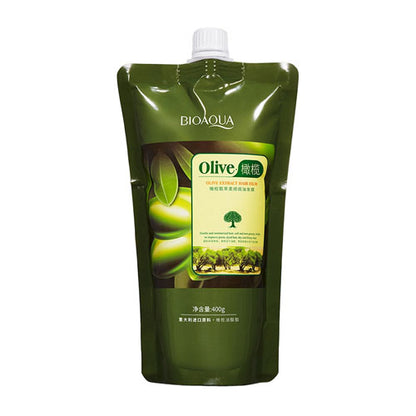 BIOAQUA Olive Hair Mask for Damage Hair & Moisturizing 400g