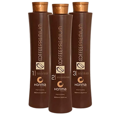 Honma Tokyo Coffee Premium Keratin Treatment 3x1000ml