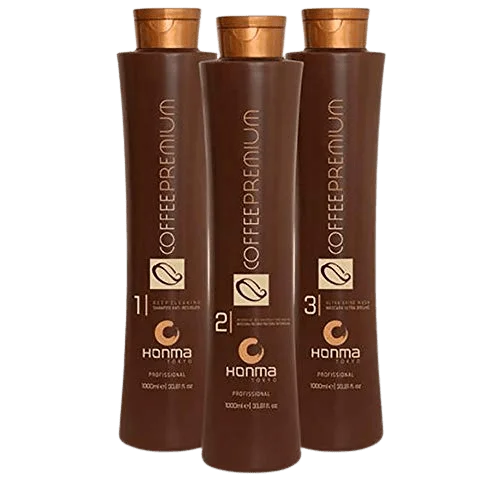 Honma Tokyo Coffee Premium Keratin Treatment 3x1000ml