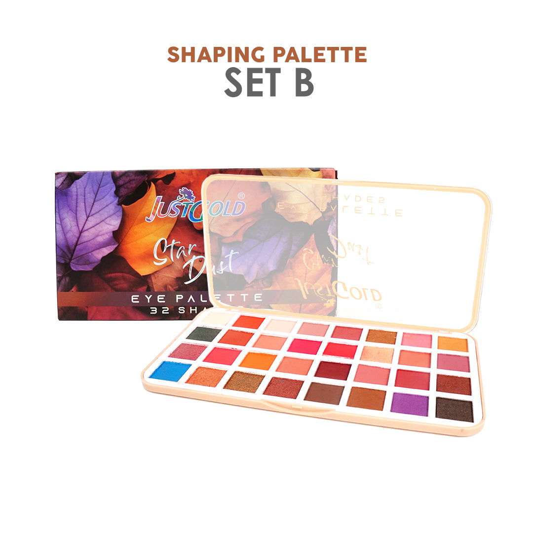 Just Gold Star Dust Eye Palette 32 Shades