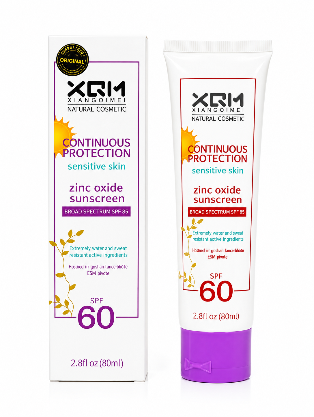 XQM Sunblock SPF 60