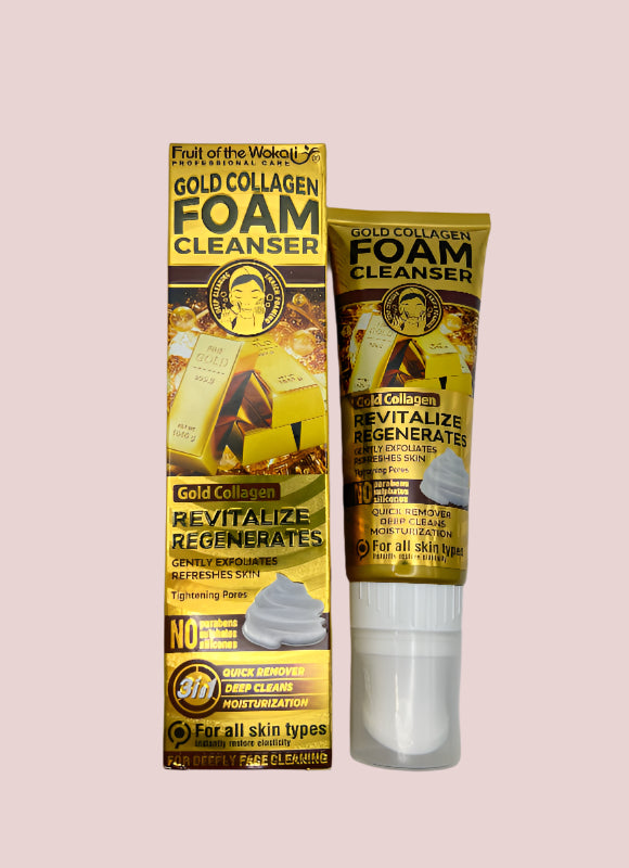 Wokali Gold Collagen Foam Cleanser