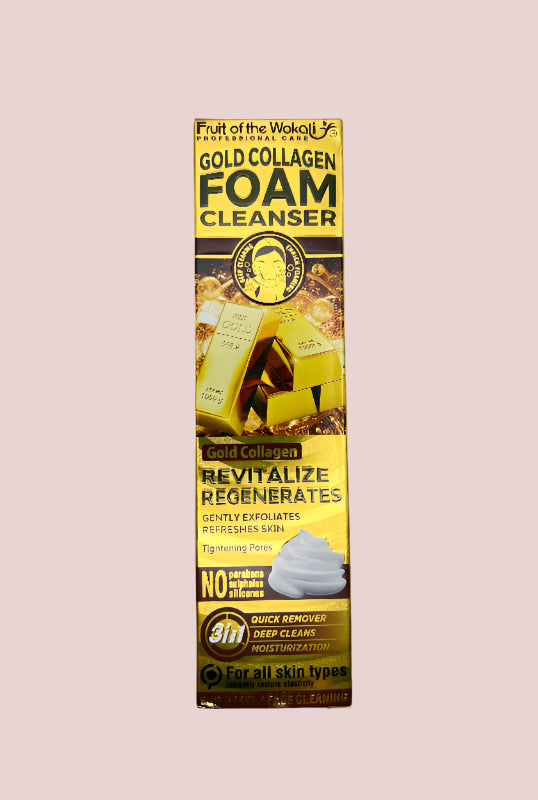 Wokali Gold Collagen Foam Cleanser