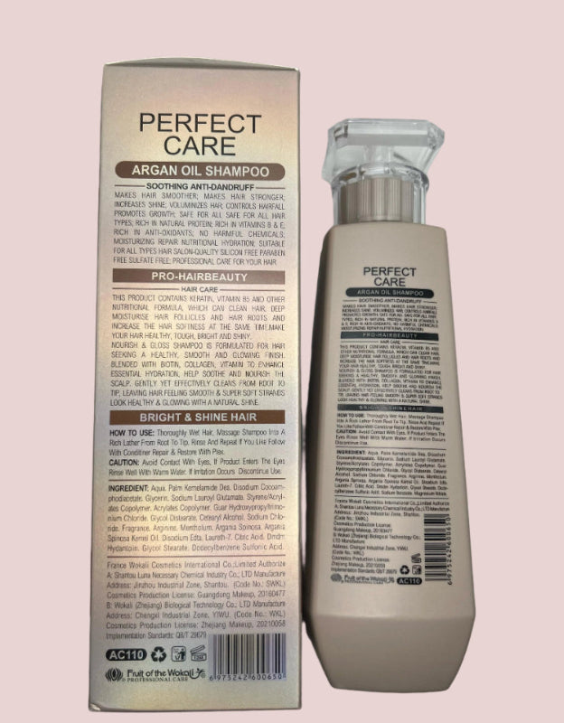 Wokali Perfect Care Argan Oil Shampoo 520ml