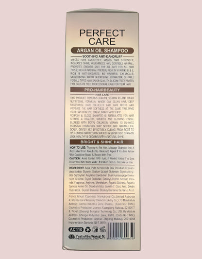 Wokali Perfect Care Argan Oil Shampoo 520ml