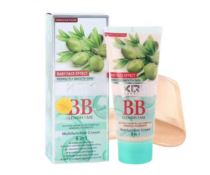 XQM BB Cream Blemish Base Multifunction 6 in 1 Olive 65ml