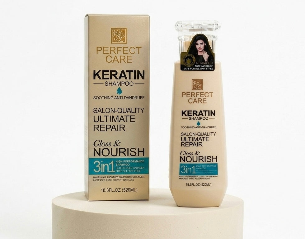 Wokali Perfect Care Keratin Shampoo 520ml