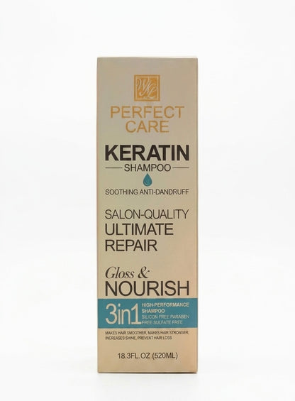 Wokali Perfect Care Keratin Shampoo 520ml