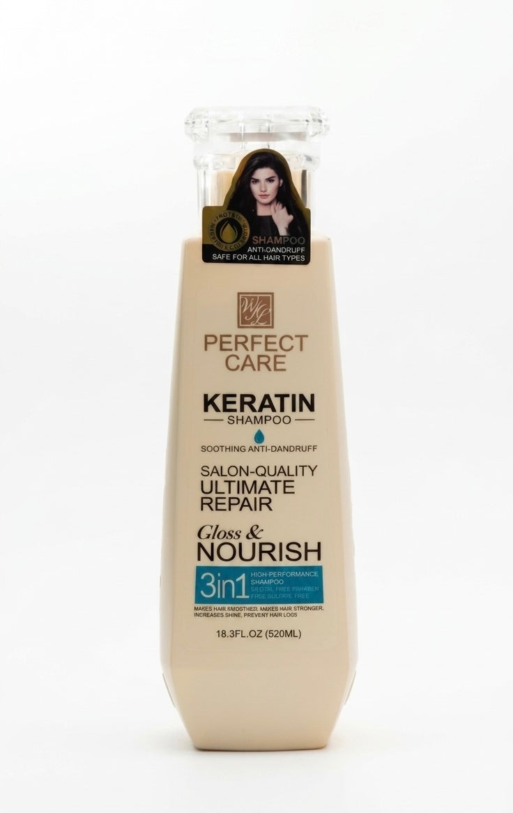 Wokali Perfect Care Keratin Shampoo 520ml