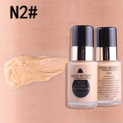 Miss Rose Purely Natural Foundation 30ml
