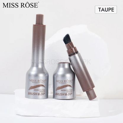 Miss Rose Brow Fection Angled Brush & Dip Eyebrow Gel