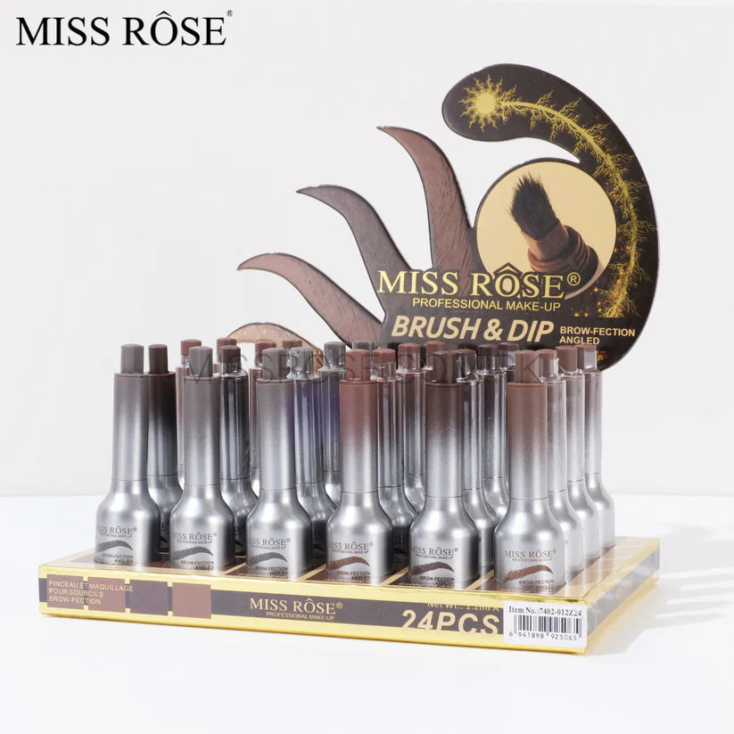 Miss Rose Brow Fection Angled Brush & Dip Eyebrow Gel