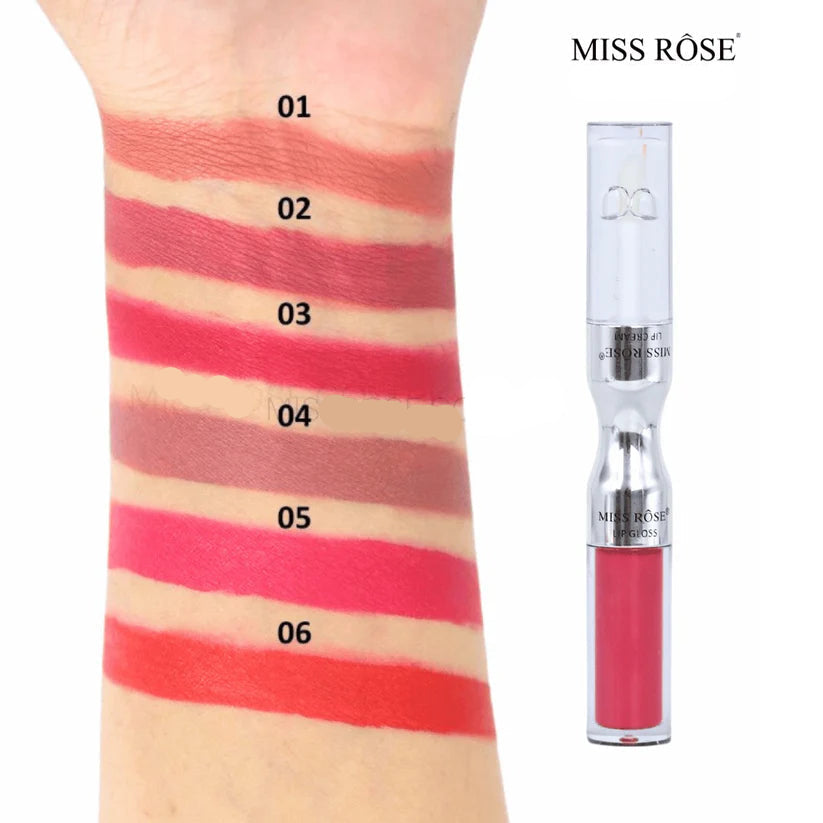 Miss Rose Pout perfection 2 in 1 Lip Gloss + Lip Oil