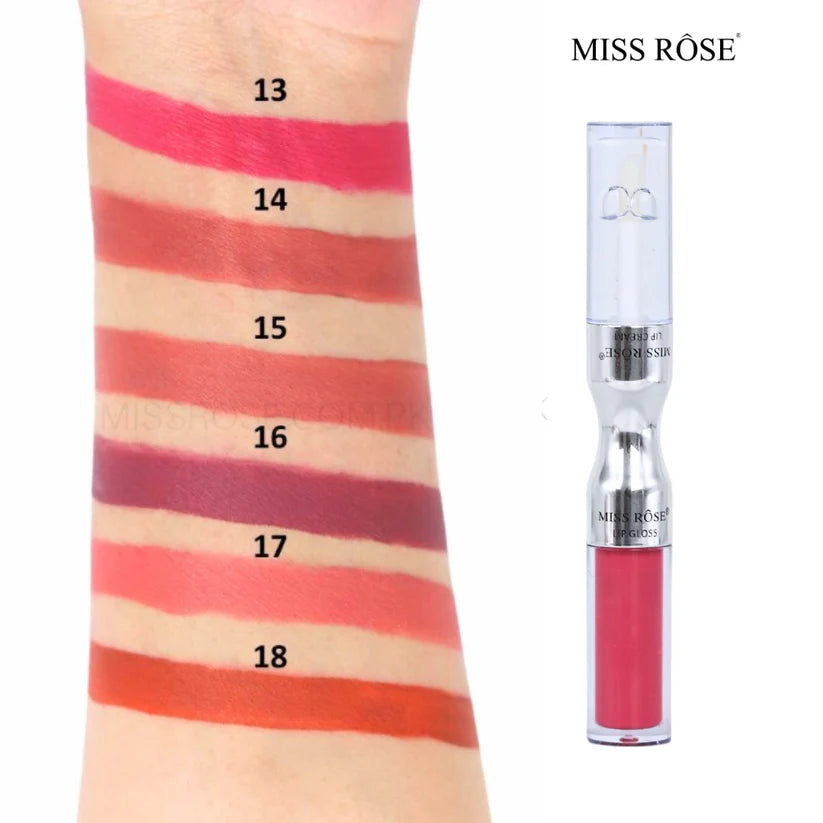 Miss Rose Pout perfection 2 in 1 Lip Gloss + Lip Oil