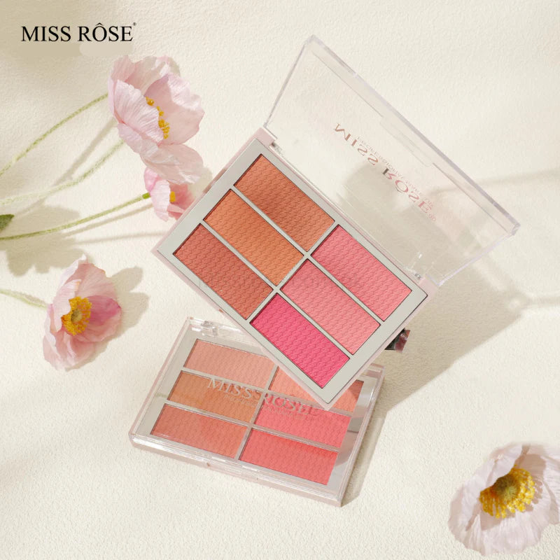 Miss Rose Rubik's Cube Matte Blusher – 6 Colors
