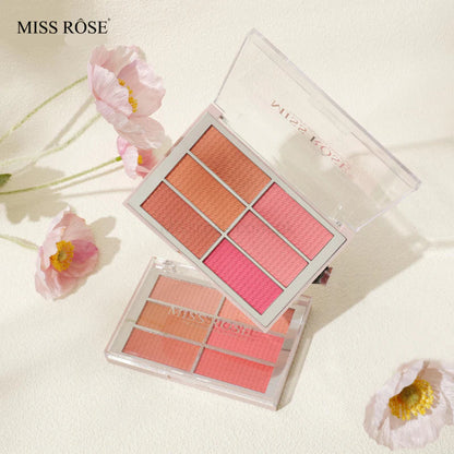 Miss Rose Rubik's Cube Matte Blusher – 6 Colors