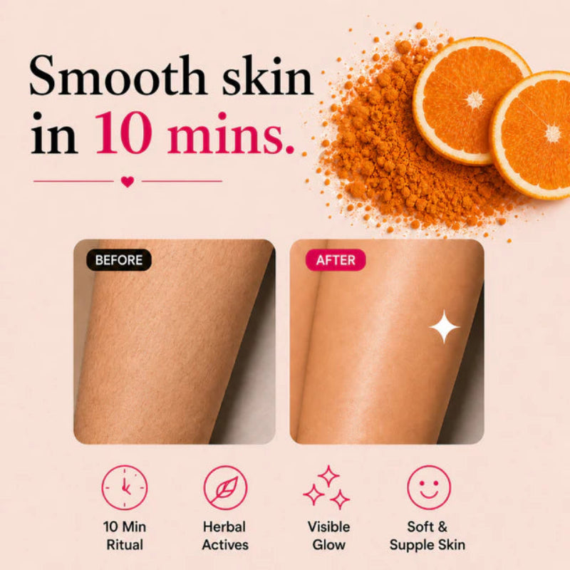 Mee Oow Club 10 Min Painless Body Wax Powder – Herbal Hair Removal Powder (100g)