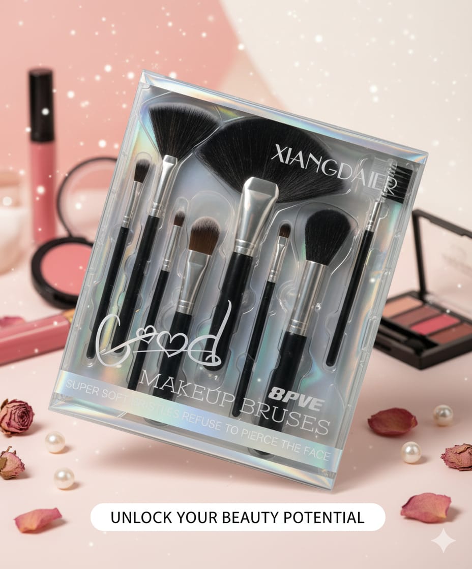 Makeup Brushes Pack of 8