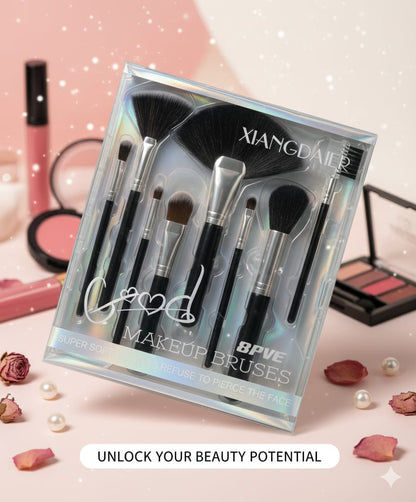 Makeup Brushes Pack of 8