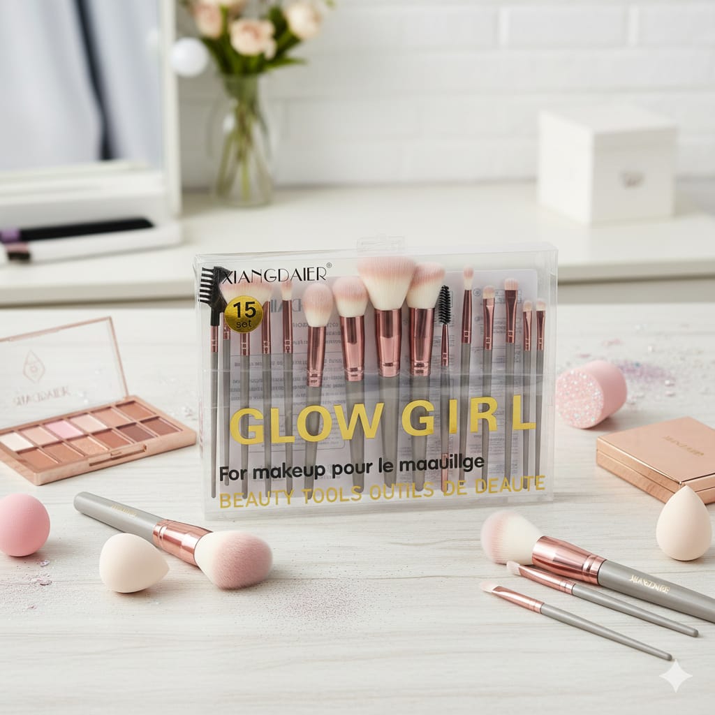 Makeup Brushes Pack of 15