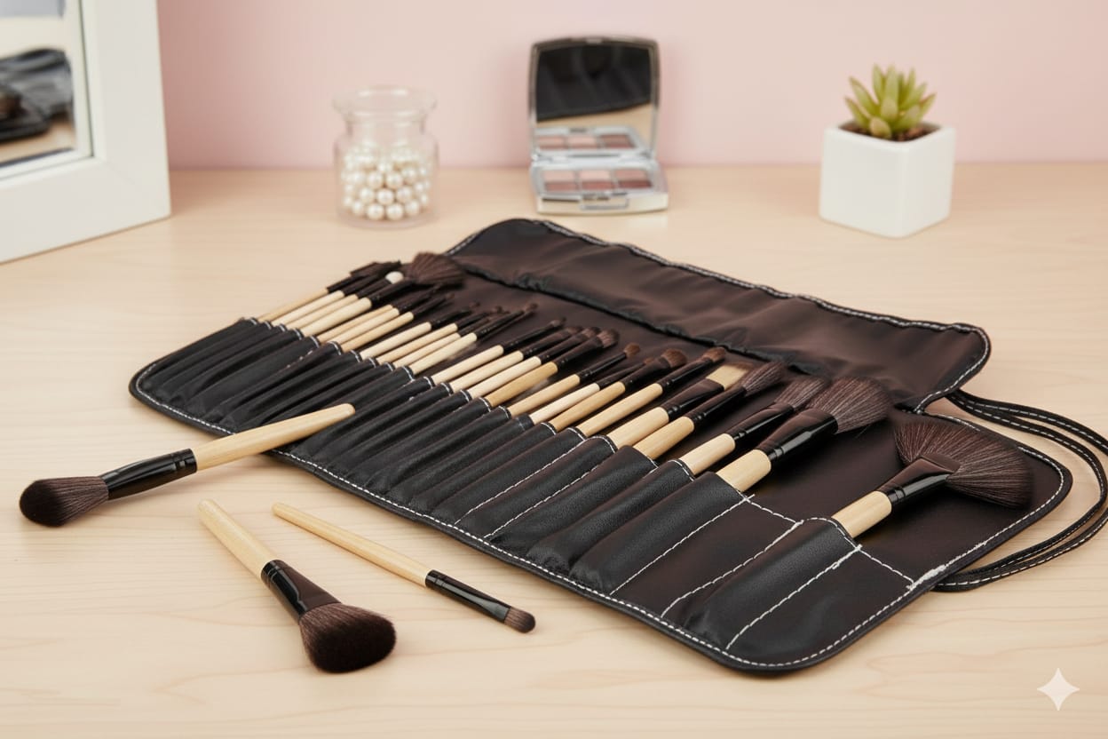 Makeup Brushes Pack of 24