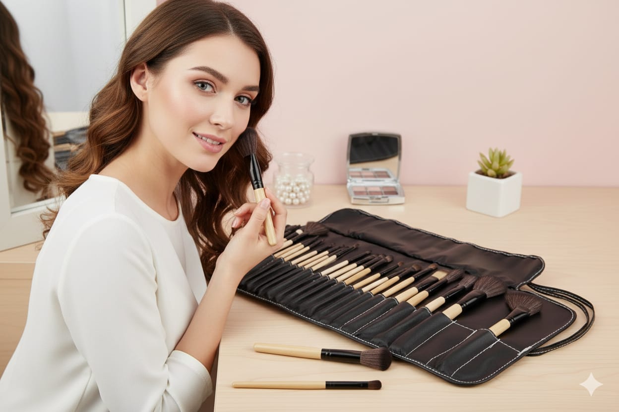 Makeup Brushes Pack of 24