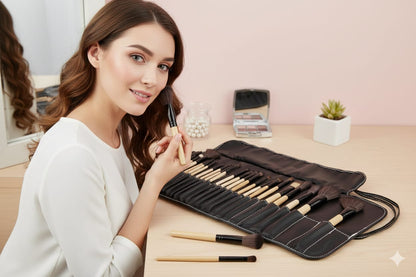 Makeup Brushes Pack of 24