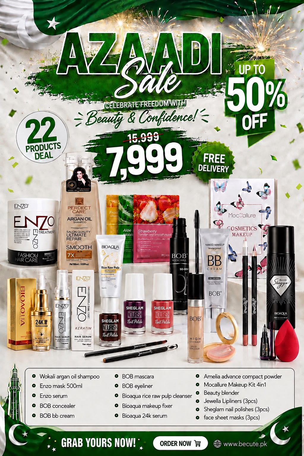 Beauty Bundle – 22 Pieces Deal
