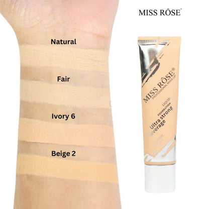Miss Rose Ultra Strong Coverage Liquid Foundation